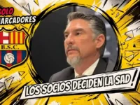 Transformación de Barcelona SC: la decisión de las SAD queda en manos de los socios 5 Miguel Montalvo explica a EL UNIVERSO la realidad financiera de Barcelona SC, el proceso para ser SAD y el plan con Damián Díaz.