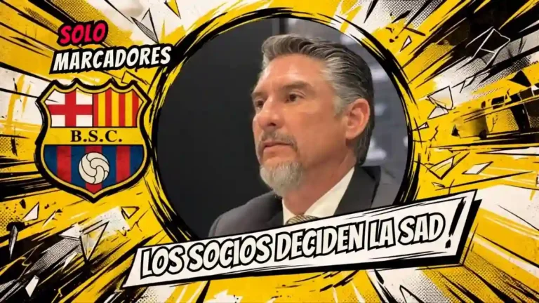 Miguel Montalvo explica a EL UNIVERSO la realidad financiera de Barcelona SC, el proceso para ser SAD y el plan con Damián Díaz.