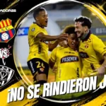 Locura en el Monumental: Barcelona SC sella dramática victoria sobre IDV al minuto 100 3 Barcelona SC derrotó 2-1 a Independiente del Valle en el Monumental con un tanto de Darío Benedetto al minuto 100. Repasa las acciones del partido.