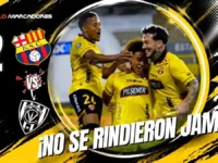Locura en el Monumental: Barcelona SC sella dramática victoria sobre IDV al minuto 100 5 Barcelona SC derrotó 2-1 a Independiente del Valle en el Monumental con un tanto de Darío Benedetto al minuto 100. Repasa las acciones del partido.