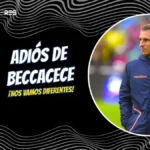 “Nos vamos diferentes a como llegamos”: El sentido adiós de Sebastián Beccacece a la Selección de Ecuador 4 Sebastián Beccacece se despide de Ecuador con un sentido mensaje a jugadores e hinchada tras cerrar su ciclo en la Selección.
