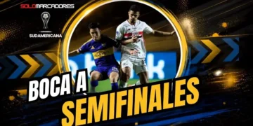 Boca Juniors igualó 1-1 con São Paulo y clasificó a semifinales de Copa Sudamericana 2026. Leandro Lozano anotó para el xeneize.