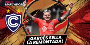 ¡Reacción letal! Carlos Garcés sella la histórica remontada de Cienciano 5 Carlos Garcés anotó a los 84 minutos en la goleada 5-2 de Cienciano ante FC Cajamarca por Liga 1. Conoce los detalles del triunfo.