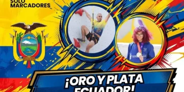 Carlos Granja obtuvo la medalla de oro en escalada deportiva en Santa Fe 2026 y clasificó a los Juegos Panamericanos de Lima 2027.