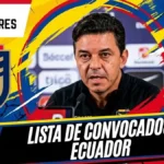 La primera lista del 'Muñeco': Marcelo Gallardo define los convocados de Ecuador para la gira asiática 4 Marcelo Gallardo presentó la lista de convocados de Ecuador para los amistosos ante Corea del Sur y Japón. Revisa la nómina completa.