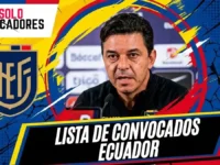 La primera lista del 'Muñeco': Marcelo Gallardo define los convocados de Ecuador para la gira asiática 5 Marcelo Gallardo presentó la lista de convocados de Ecuador para los amistosos ante Corea del Sur y Japón. Revisa la nómina completa.