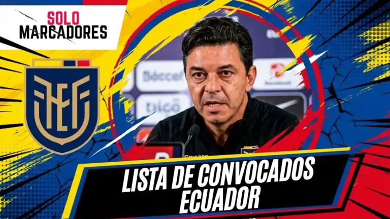 Marcelo Gallardo presentó la lista de convocados de Ecuador para los amistosos ante Corea del Sur y Japón. Revisa la nómina completa.