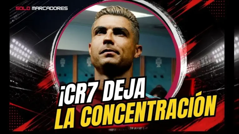 Cristiano Ronaldo abandonó la selección de Portugal tras hablar con Jorge Jesus y Pedro Proença. Prometió explicar los motivos de su salida.