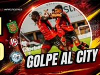 Deportivo Cuenca frena su mala racha y supera a Guayaquil City 5 Deportivo Cuenca derrotó 1-0 a Guayaquil City en la fecha 28 de la LigaPro con gol de Cristhian Benalcázar. El equipo sumó 35 puntos clave.