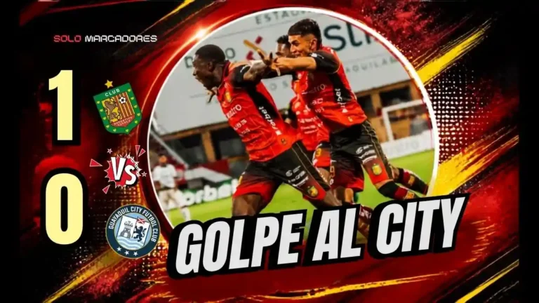 Deportivo Cuenca derrotó 1-0 a Guayaquil City en la fecha 28 de la LigaPro con gol de Cristhian Benalcázar. El equipo sumó 35 puntos clave.