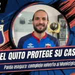 José Pardo, presidente de SD Quito, asegura que el complejo de Carcelén no puede ser embargado 3 José Pardo asegura que el Complejo Deportivo de Carcelén es inembargable y volvería al Municipio si Deportivo Quito entra en quiebra.
