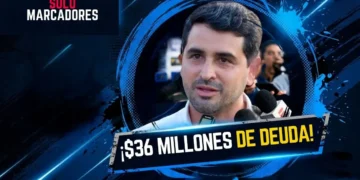 José David Jiménez confirmó que la deuda de Emelec bordea los $36 millones. El club levanta sanciones de FIFA a la espera de auditorías.