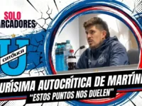 "Estos puntos duelen": Diego Martínez, técnico de Universidad Católica, tras la derrota en el clásico universitario contra Liga de Quito 5 Diego Martínez técnico de Universidad Católica tras la derrota 2-1 vs LDU en el hexagonal final: "Estos puntos nos duelen".