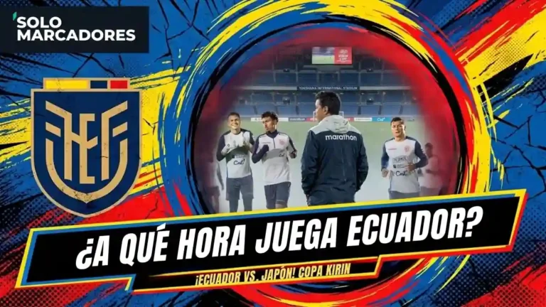 Horario y canales para ver Ecuador vs Japón por la semifinal de la Copa Kirin 2026. Segundo partido de Marcelo Gallardo en la Tri.