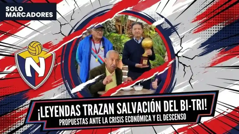 Leyendas de El Nacional proponen soluciones ante el descenso a Segunda Categoría y la crisis de $ 12 millones. Revisa las propuestas de los históricos.