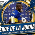 De las críticas a los elogios: así reaccionó la prensa argentina al triplete de Enner Valencia 3 Prensa argentina elogió a Enner Valencia tras su triplete de cabeza con Boca Juniors para eliminar a Racing en la Copa Argentina.