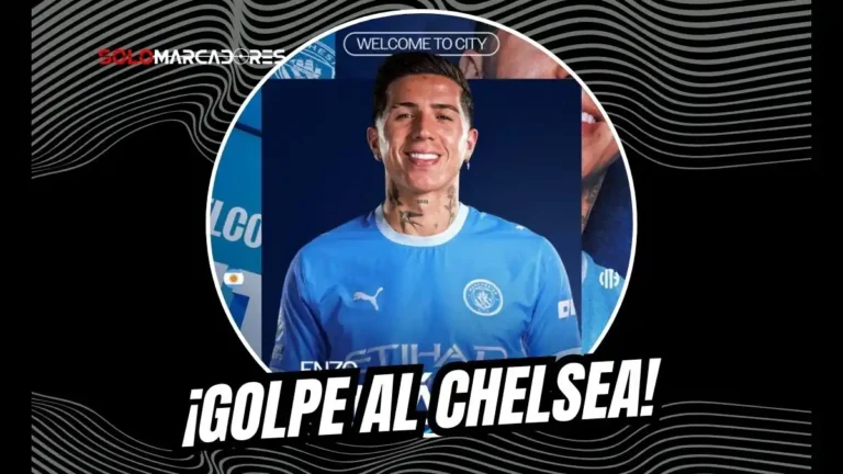 Enzo Fernández es nuevo jugador del Manchester City hasta 2032 tras un acuerdo récord de 145 millones de euros con el Chelsea.
