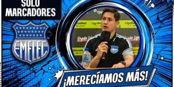 Ezequiel Medrán analizó el empate de Emelec ante Libertad FC. Conoce la estrategia del técnico, el impacto de los cambios y la ruta a la Sudamericana.