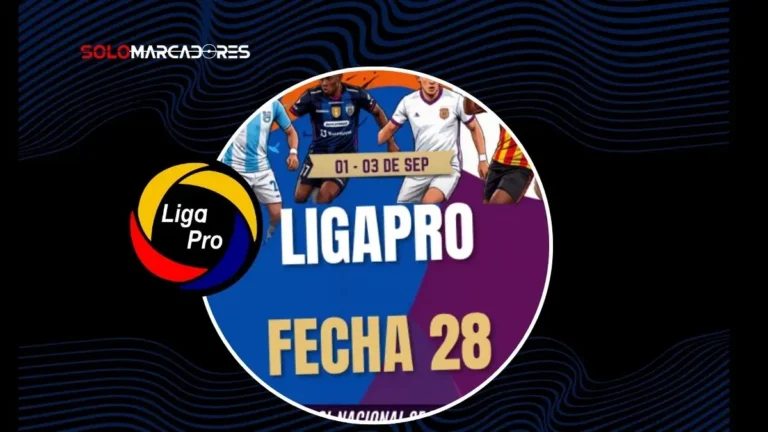 Conoce la programación de la fecha 28 de la LigaPro 2026: partidos, fechas y objetivos de Liga de Quito, Barcelona SC e IDV en la recta final.