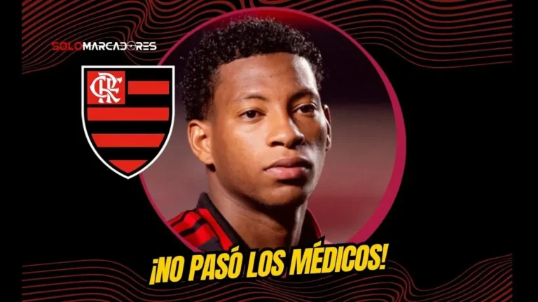 Se cayó la venta de Gonzalo Plata al Dínamo de Moscú tras no superar los exámenes médicos. El extremo ecuatoriano regresa esta semana al Flamengo.
