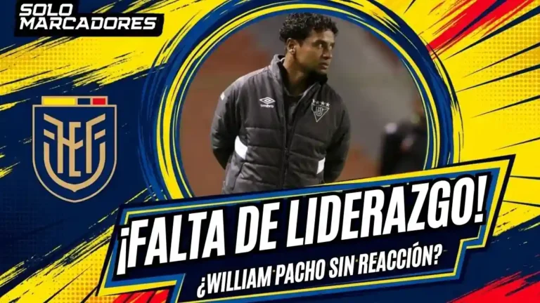 Franklin Salas criticó la falta de respuesta y cuestionó a Willian Pacho en la derrota 3-0 de Ecuador ante Corea del Sur.