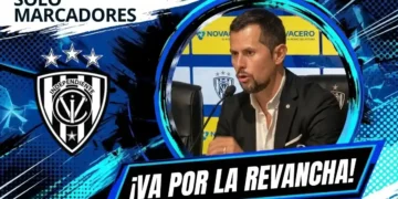Andrés Larriva confirmó los objetivos de IDV en Copa Ecuador y LigaPro tras la eliminación de la Copa Libertadores.