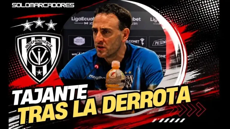 Ignacio Rizzo, asistente técnico de IDV, habló tras la derrota ante Barcelona SC en el Monumental. Evitó polémicas y reconoció el triunfo rival.