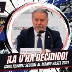 Isaac Álvarez seguirá presidiendo a Liga de Quito hasta el 2031 4 Isaac Álvarez continuará como presidente de Liga de Quito hasta 2031 tras lograr 247 votos a favor en la asamblea de elección.