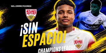 Jeremy Arévalo no entró en la Lista A de 24 jugadores del Stuttgart para la Champions League 2026/27. Conoce las opciones reglamentarias del delantero.