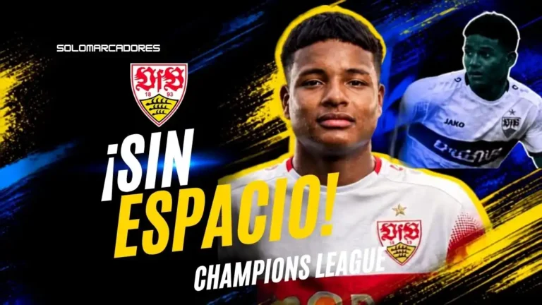 Jeremy Arévalo no entró en la Lista A de 24 jugadores del Stuttgart para la Champions League 2026/27. Conoce las opciones reglamentarias del delantero.