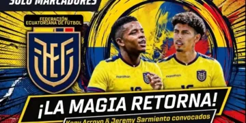 Jeremy Sarmiento y Keny Arroyo, entre los convocados por Marcelo Gallardo para la gira de Ecuador por Asia 1 La primera convocatoria de Marcelo Gallardo trae el retorno de Jeremy Sarmiento y Keny Arroyo para la gira asiática de la Tri.