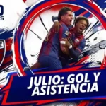 Jhojan Julio brilla con gol y asistencia en triunfo del Atlante ante Monterrey 4 Jhojan Julio lideró la victoria 4-2 del Atlante ante Monterrey con golazo y asistencia. Los Potros sueñan con la liguilla en la Liga MX.