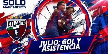 Jhojan Julio lideró la victoria 4-2 del Atlante ante Monterrey con golazo y asistencia. Los Potros sueñan con la liguilla en la Liga MX.