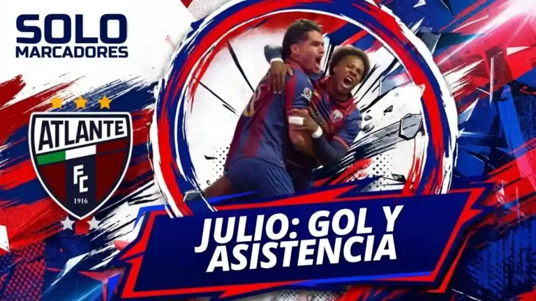 Jhojan Julio lideró la victoria 4-2 del Atlante ante Monterrey con golazo y asistencia. Los Potros sueñan con la liguilla en la Liga MX.