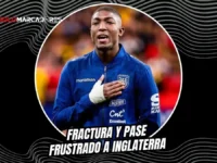 Arriesgó su carrera por jugar el Mundial: el drama de Joel Ordóñez tras caerse su fichaje a Crystal Palace 5 Joel Ordóñez explicó la fractura que sufrió por jugar el Mundial con Ecuador y que frustró su pase de 30 millones a Crystal Palace.