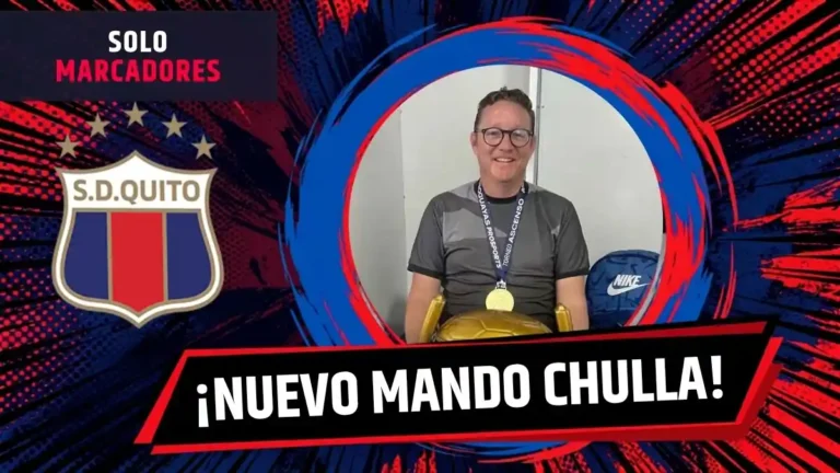 Deportivo Quito hizo oficial la llegada de Jonathan Mendoza como nuevo DT. Conoce los detalles del cuerpo técnico que busca el ascenso a Serie A.