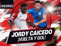 ¡Jordy Caicedo se viste de héroe y rescata un empate agónico para Huracán ante Belgrano! 5 Jordy Caicedo volvió a jugar con Huracán tras una sanción y anotó un agónico gol de cabeza para empatar 1-1 frente a Belgrano en los minutos finales.