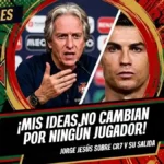 La fractura en Portugal: Jorge Jesús prioriza las normas sobre las jerarquías 3 Jorge Jesús fijó las normas en la selección de Portugal. Cristiano Ronaldo dejó la concentración tras hablar con la FPF antes de enfrentar a Dinamarca.