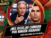 La fractura en Portugal: Jorge Jesús prioriza las normas sobre las jerarquías 5 Jorge Jesús fijó las normas en la selección de Portugal. Cristiano Ronaldo dejó la concentración tras hablar con la FPF antes de enfrentar a Dinamarca.