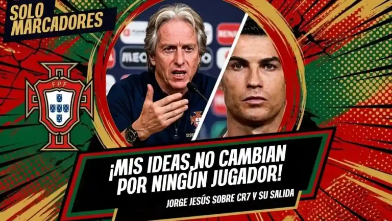 Jorge Jesús fijó las normas en la selección de Portugal. Cristiano Ronaldo dejó la concentración tras hablar con la FPF antes de enfrentar a Dinamarca.