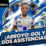 Keny Arroyo firmó un gol y dos asistencias con Cruzeiro tras su llamado a la Selección de Ecuador 3 Keny Arroyo anotó un gol y dio dos asistencias con Cruzeiro ante Vitória luego de ser convocado a la Selección de Ecuador por Marcelo Gallardo.