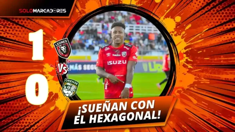 Leones FC derrotó 1-0 a Orense en Ibarra con gol de Cristhian Solano por la fecha 28. Los felinos buscan el primer hexagonal de la LigaPro 2026.