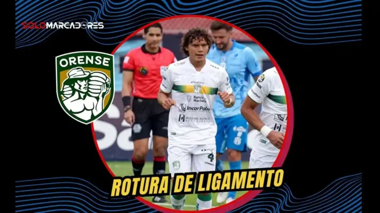 Orense SC confirma la lesión de Erick Zambrano. El canterano sufrió una rotura de ligamento y menisco ante Delfín; estará de baja entre 6 y 8 meses.