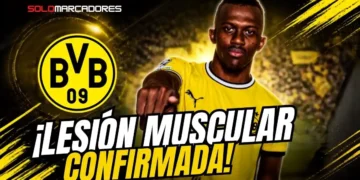 Lars Ricken confirmó la lesión de Justin Lerma. El ecuatoriano sufrió un problema muscular con la sub-21 del Borussia Dortmund ante Fulham.