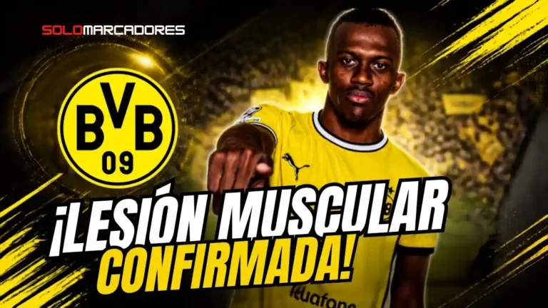 Lars Ricken confirmó la lesión de Justin Lerma. El ecuatoriano sufrió un problema muscular con la sub-21 del Borussia Dortmund ante Fulham.