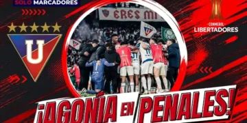 Liga de Quito sucumbe en penales ante Palmeiras 10 Liga de Quito cayó 4-3 en penales ante Palmeiras tras empatar 3-3 el global en el Rodrigo Paz Delgado. Luis Segovia erró el penal decisivo.