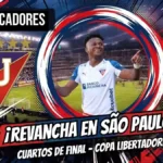 ¡Cuentas pendientes en Brasil! Liga de Quito busca revancha histórica ante Palmeiras por Copa Libertadores 3 Liga de Quito enfrenta a Palmeiras en Allianz Parque por la ida de cuartos de final de la Copa Libertadores 2026. Revisa horarios y antecedentes.