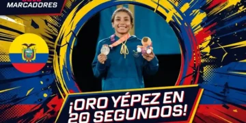 Lucía Yépez conquistó la medalla de oro en lucha libre de los Juegos Sudamericanos Santa Fe 2026 tras vencer a Alexa Álvarez en 20 segundos.