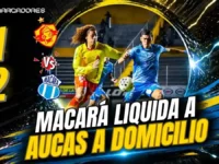 Macará silencia al Aucas en el inicio del hexagonal de la Liga Ecuabet 5 Macará venció 2-1 a Aucas en el Gonzalo Pozo Ripalda por la primera fecha del hexagonal de la Liga Ecuabet con goles de Posse y Campana.