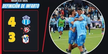 Revive el emocionante Macará vs Manta por la fecha 28. Los celestes ganaron 4-3 con un jugador menos y doblete de Etchebarne.